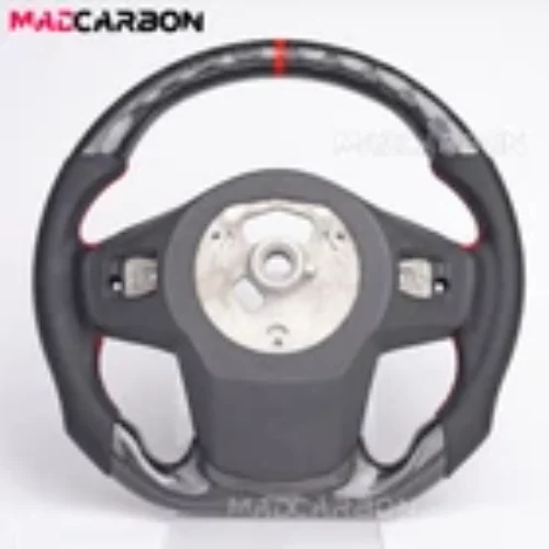 Real Carbon Fiber Steering Wheel D-Shape Fit Toyota Supra A90 MK4 MK5 2020-2026
